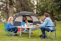 6-Person Camping Tent, Only $120 on Amazon card image