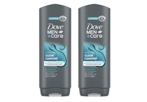 2 Dove Men+Care Body Washes