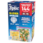 Ziploc Slider Storage Bags 144-Pack