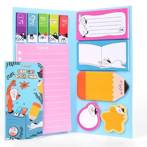 Cat Sticky Notes Set