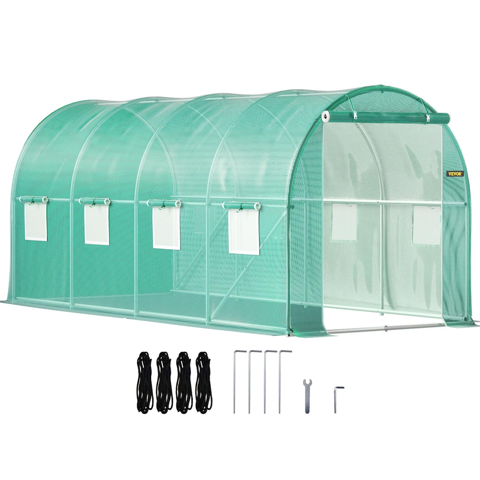 SucceBuy Walk-in Tunnel Greenhouse