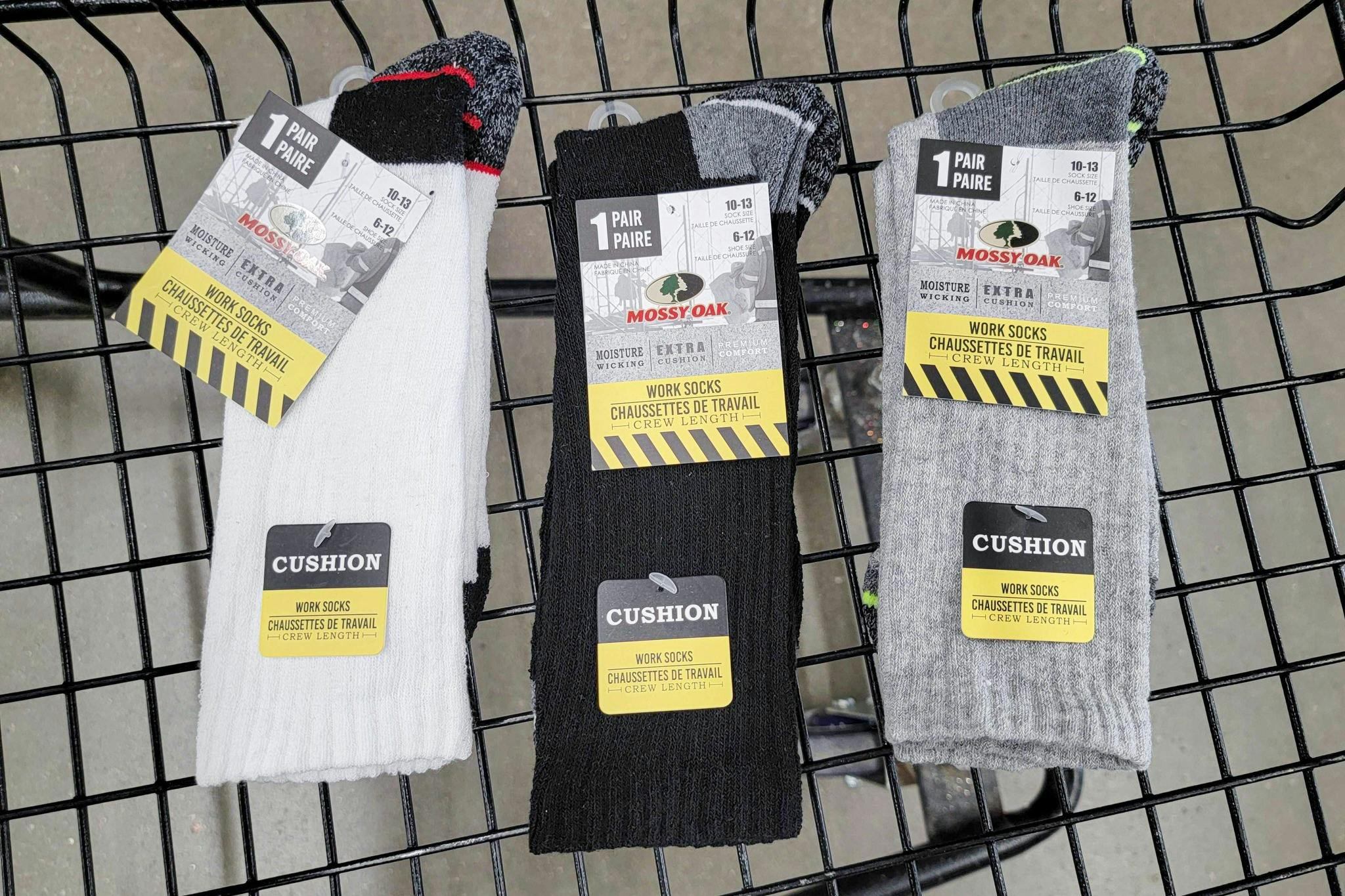 Mossy Oak Work Socks, Just 1.25 per Pair at Dollar Tree The Krazy