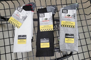 socks in a cart