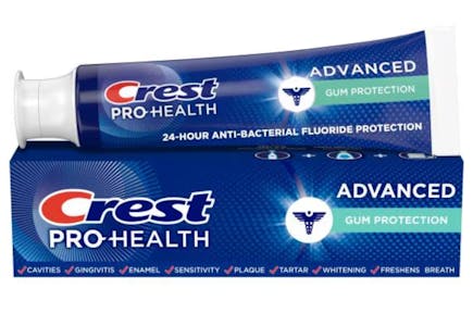 4 Crest Pro-Health Toothpastes