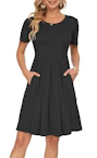Women's Short-Sleeve Summer Dress