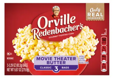 2 Orville Redenbacher's Popcorn Boxes