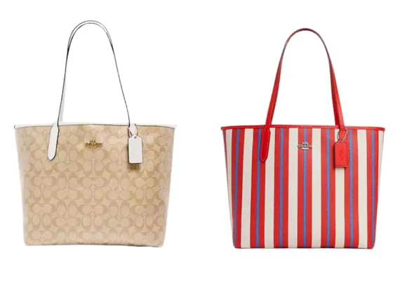 Coach Leather Tote