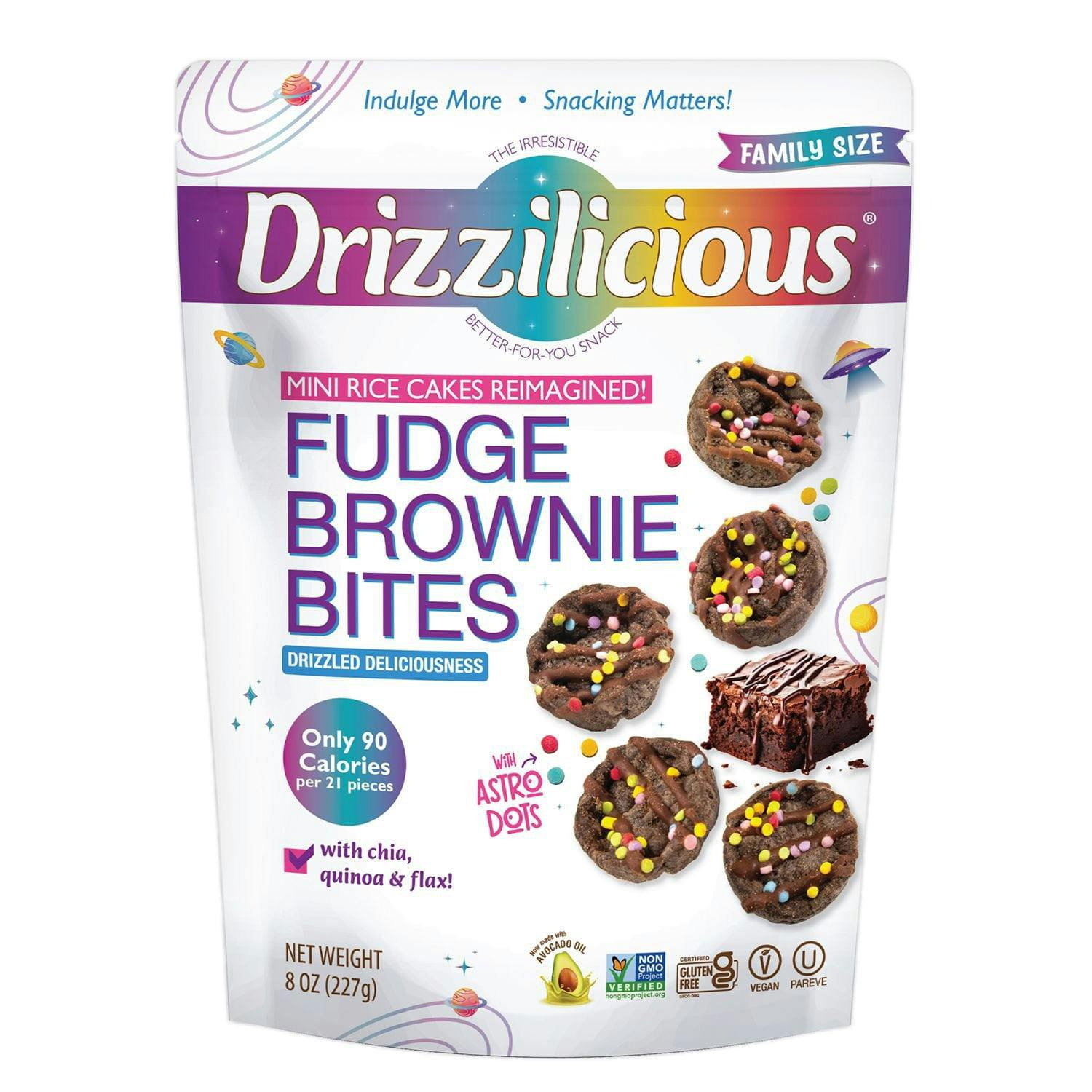 Drizzilicous Mini Rice Cakes Bag