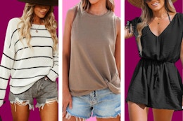 Summer Apparel Deals on Amazon: $9 Tank Top, $20 Sundress, and More card image