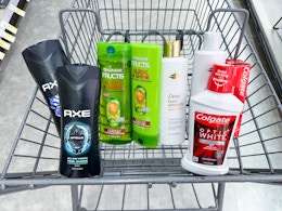 Walgreens In-Store Shopping Haul: $48 Value for Free + $0.83 Moneymaker card image