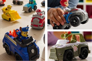 walmart paw patrol toys collage