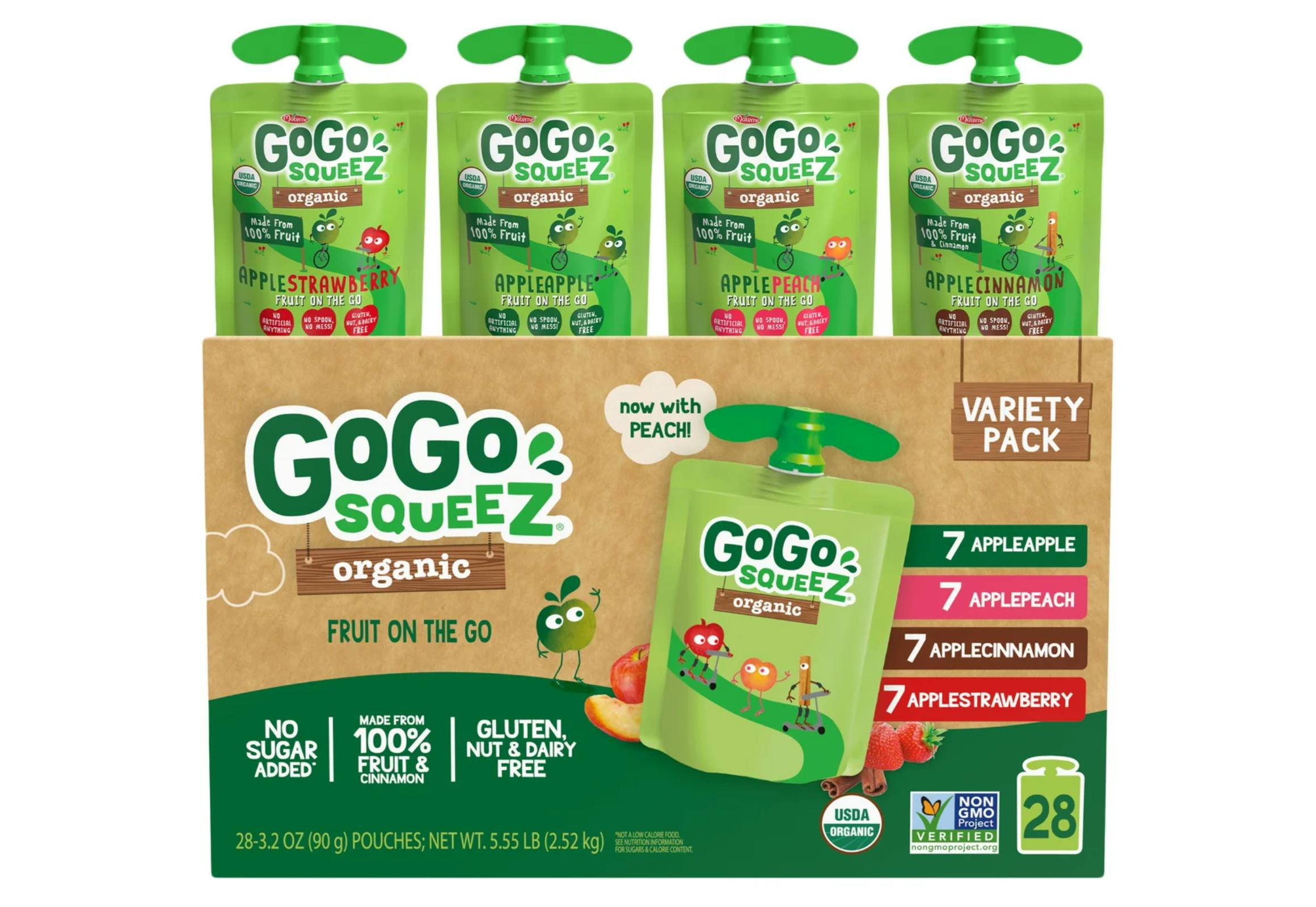 GoGo Squeez Applesauce 28-Pack