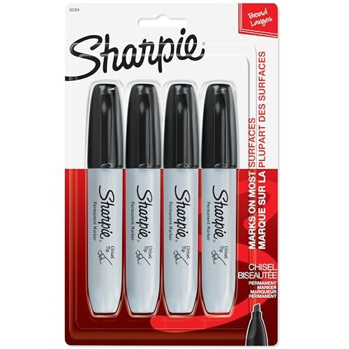 Sharpie Permanent Markers 4-Pack