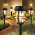 Solar Pathway Lights 4-Pack