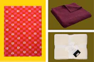 throw blankets on a grid
