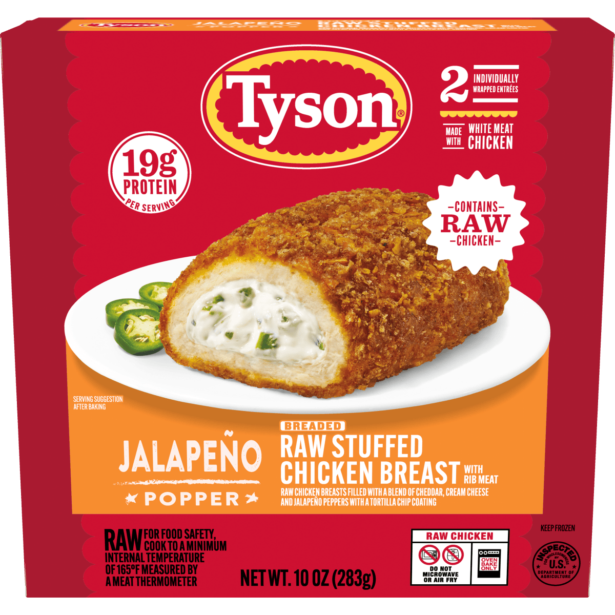 3 Tyson Stuffed Chicken Packs