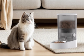 Rechargable Automatic Cat Feeder