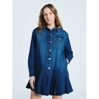 Scoop Women's Denim Shirt Dress