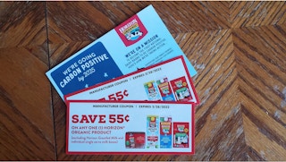 Horizon Organic free milk coupons