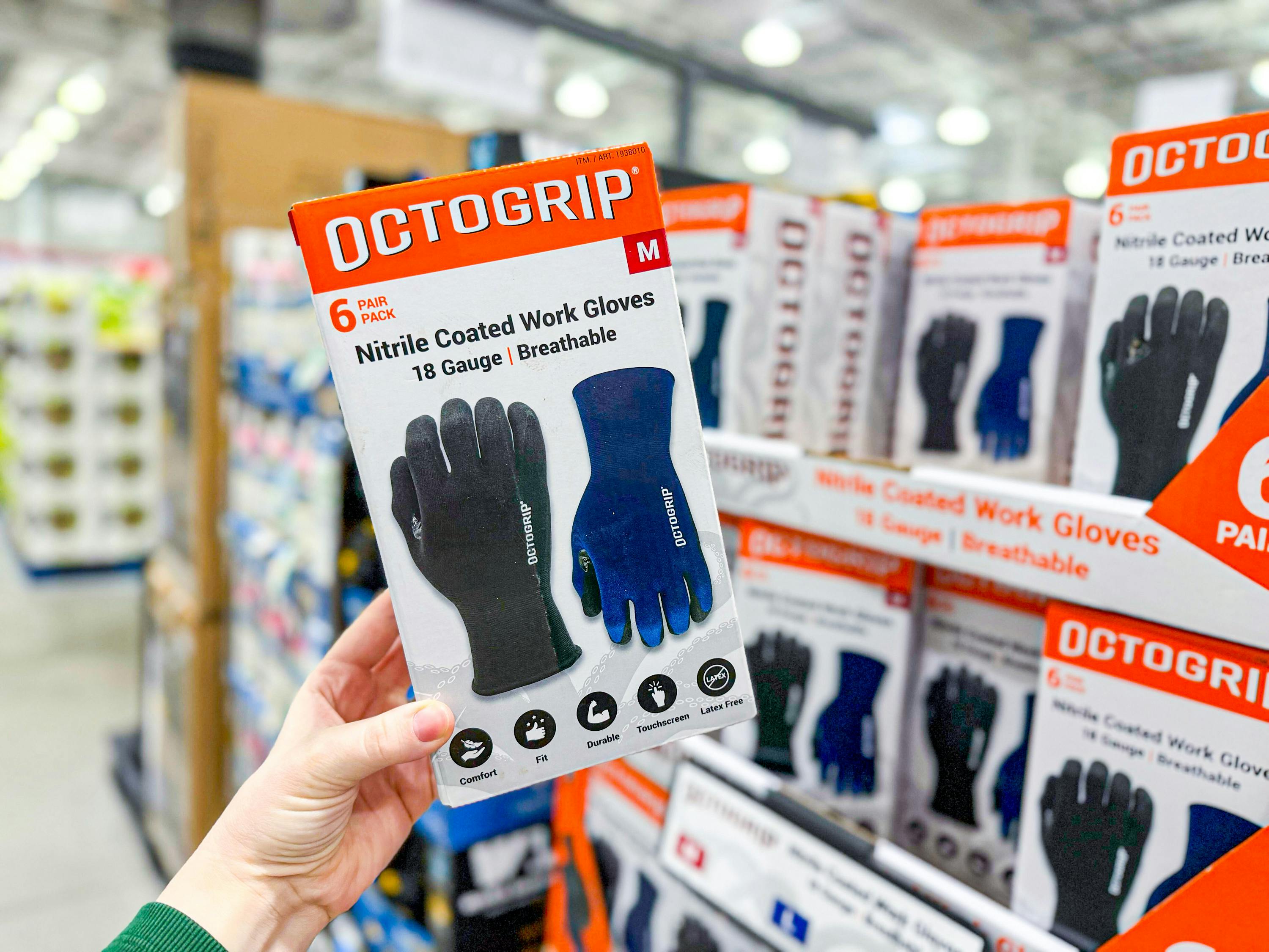 Octogrip Dipped Work Gloves