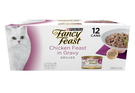 2 Purina Wet Cat Food 12-Packs