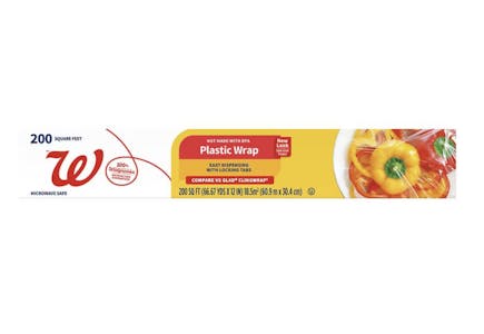 2 Walgreens Plastic Wrap Boxes