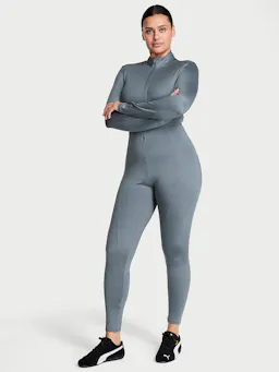 Women's Essential Long-Sleeve Jumpsuit