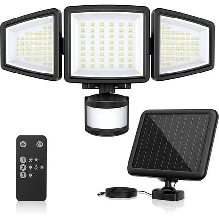 Solar Motion Sensor Flood Light