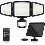 Solar Motion Sensor Flood Light