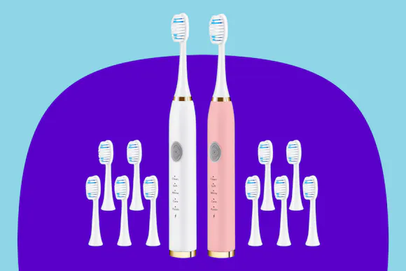 This Adult Electric Toothbrush 2-Pack Is $15 With Amazon Promo (Was $50)