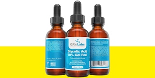 A gel peel from three different angels