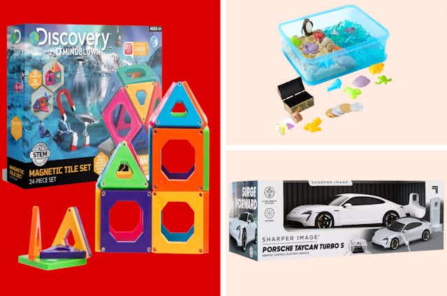 Toy Deals at Macy's: $20 Magnetic Tiles Set, $25 Sensory Set, and More card image