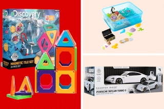 collage of toys at Macy's