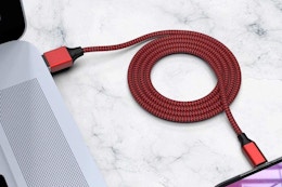 Lightning Cables 5-Pack for Apple Devices, Now $10 With Code (Reg. $50) card image