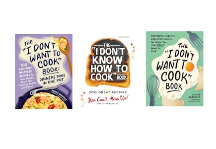 3 Easy Recipe Cookbooks