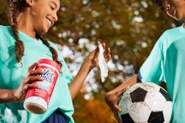 Wet Ones Fresh Scent Amazon B00MH97XVG Kids with dirty soccer ball