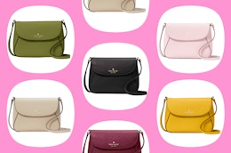 Kate Spade Leather Crossbody for $59 (Reg. $259) — 6 Colors Available card image