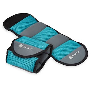 2 Gaiam Ankle Weight Pairs