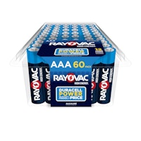 Rayovac AAA Batteries 60-Pack