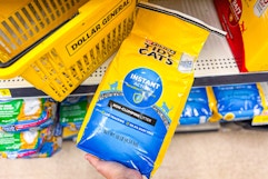 tidy cats cat litter on store shelf
