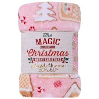 Crest Mills Christmas Throw Blanket