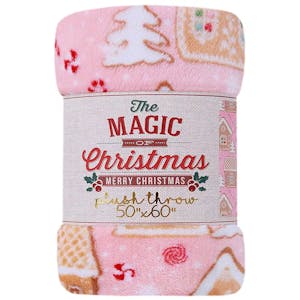 Crest Mills Christmas Throw Blanket