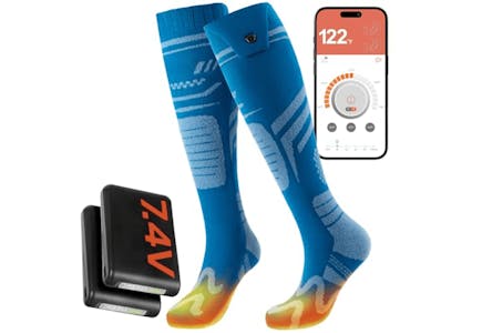 Adult Merino Heated Socks