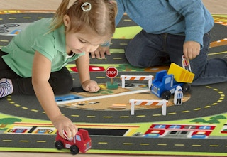 Jumbo Melissa & Doug activity rug