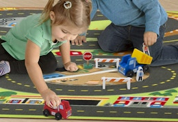 Jumbo Melissa & Doug activity rug
