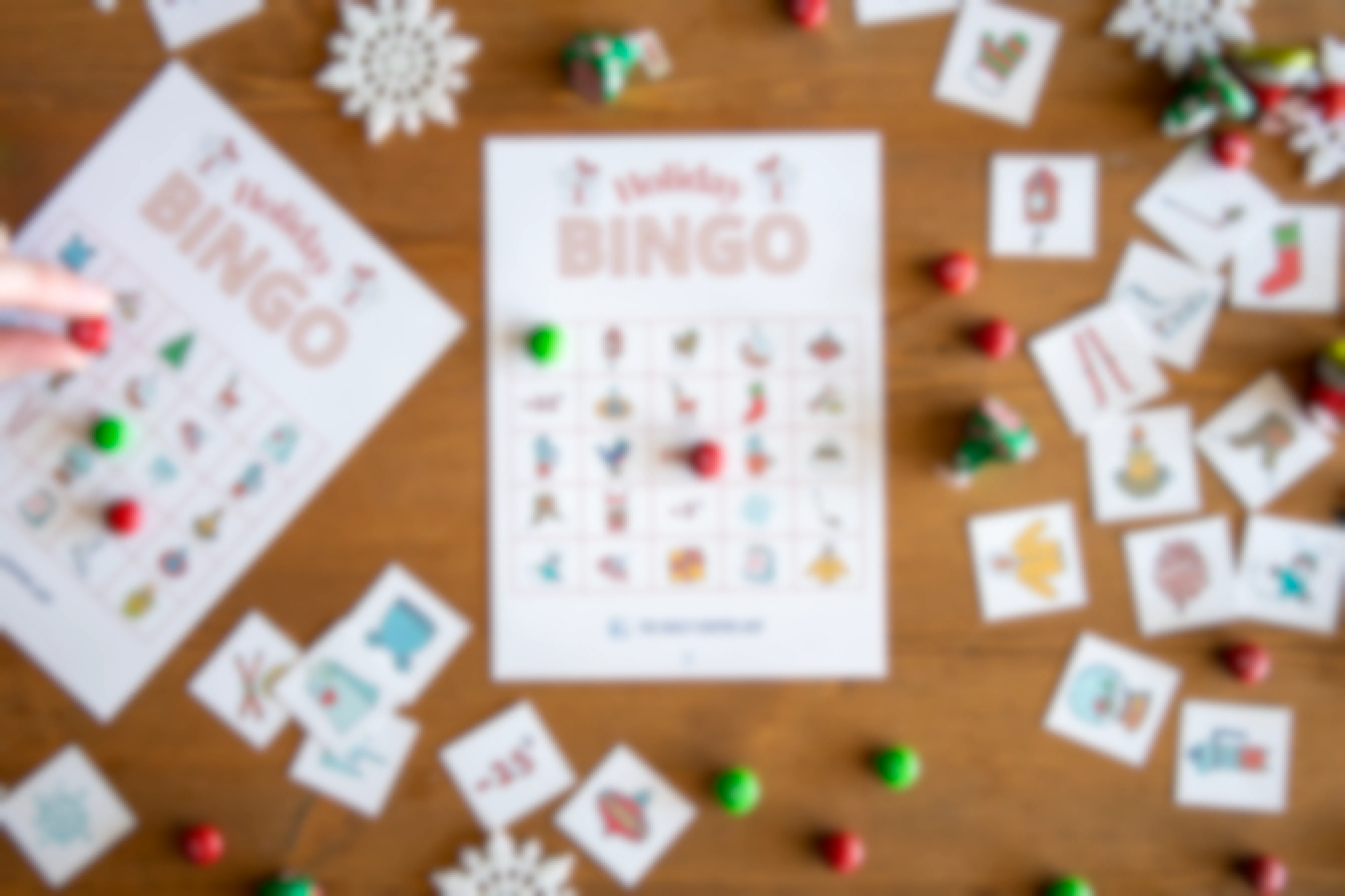 Free Printable Christmas Bingo Cards for Family Holiday Fun