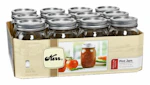 Kerr Regular Mouth Mason Jars