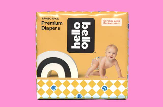 Get a Free Mystery Pack of Hello Bello Diapers — Just Pay $2 for Shipping card image