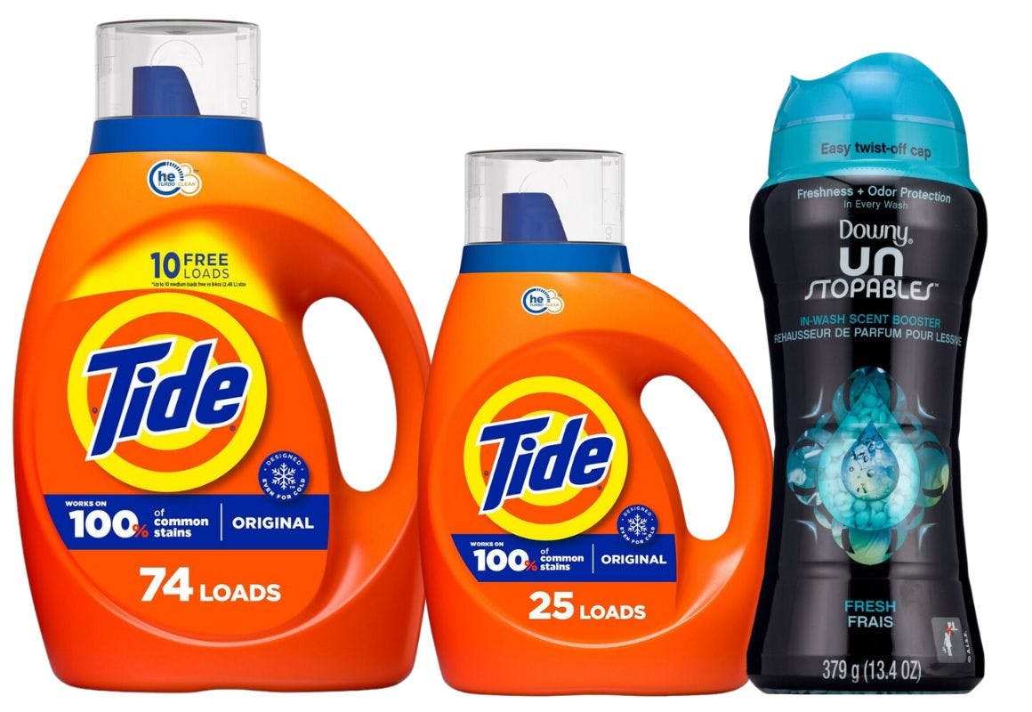 3 P&G Laundry Products