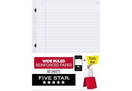 Five Star Loose Leaf Paper